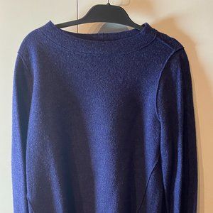Eileen Fisher - Merino Wool Sweater - Women's Blue / Medium